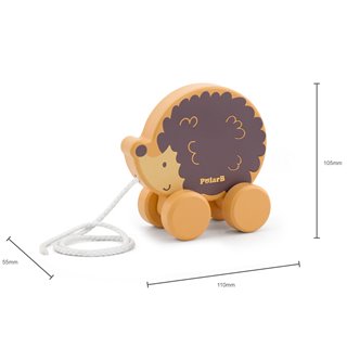 Pull along - hedgehog